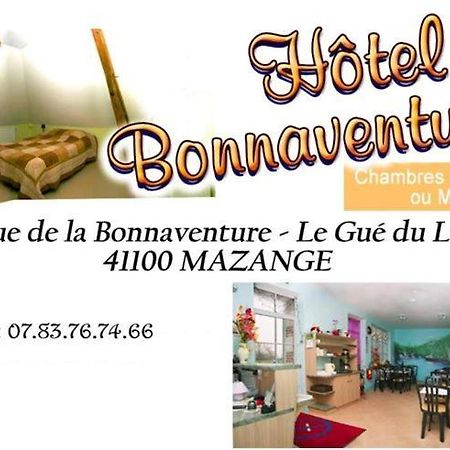 Hotel De La Bonnaventure Mazange Exteriör bild